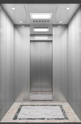 1350KG 18 Persons MRL Home Elevators Stainless Steel Commercial Passenger Lifts