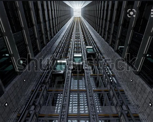 1.0m/S High Speed Passenger Elevator With Safety Brake 1000kg Capacity