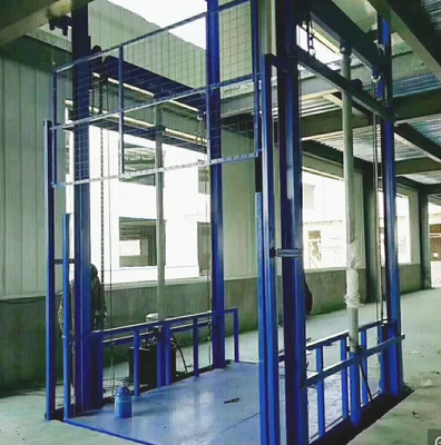 1000kg Capacity 3kw Automatic Cargo Elevator Door For Industrial Building