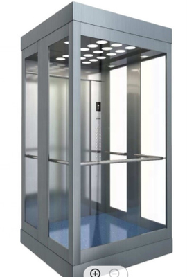 Square Round Glass Elevator Residential
