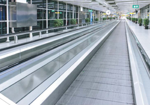 VVVF Drive Airport Moving Walkway 11 Degree Passenger Escalator