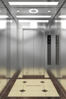 1600KG Passenger Elevator VVVF Inverter Control SS304 Domestic Passenger Lifts