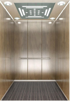 10 Persons Passenger Elevator CNAS Stainless Steel Lift Cabin