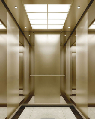 Hotel Passenger Elevator 3000KG 0.5m/s Gearless Motor Lift