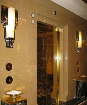 Stainless Steel 304 Residential Elevators For Homes VVVF Drive 2.5m/s