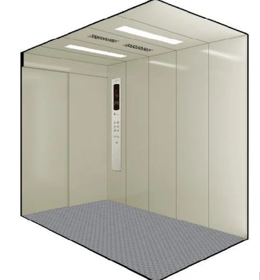 High Speed 0.5m/S Stainless Steel Cargo Elevator For 2-8 Floors