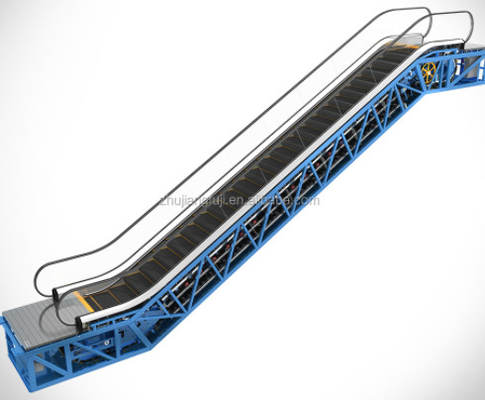 VVVF Control Commercial Escalator Tempered Glass Fujitec Elevators &amp; Escalators