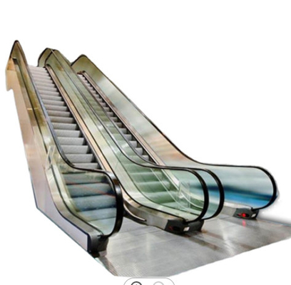 VVVF Control Commercial Escalator Tempered Glass Fujitec Elevators &amp; Escalators