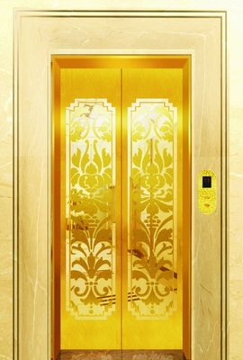 VVVF Driving 6 Persons MRL Elevator 25m Machine Room Less Lift