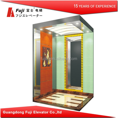 Microcontroller Hydraulic Mrl Elevator PM Gearless Drive 630KG 5 Passenger Lift