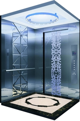 SS304 Cabin Maching Passenger Elevator 1600KGS Load